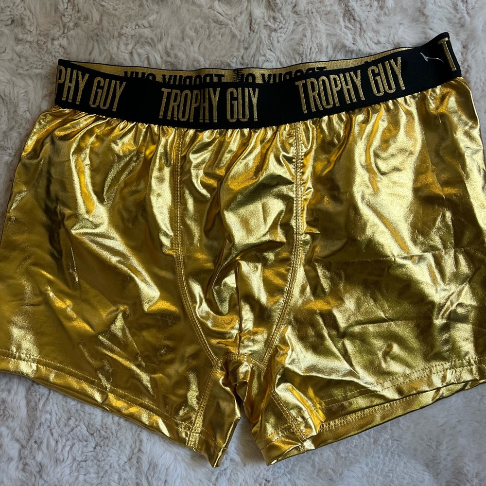 Trophy Boy Boxer Briefs Gold